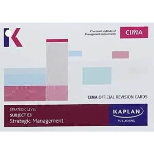 Image of E3 STRATEGIC MANAGEMENT - REVISION CARDS by KAPLAN PUBLISHING (Paperback, 2017)