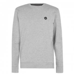 Image of Jack and Jones Core Andres Sweatshirt - Lt Grey Mel
