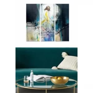 Image of MDF1303632385 Multicolor Decorative MDF Painting (3 Pieces)