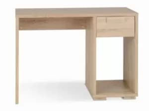 Image of Seconique Cambourne Sonoma Oak 1 Drawer Desk Flat Packed