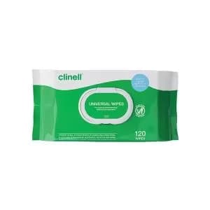 Image of Clinell Universal Wipes Pack of 120 BCW120 CL54009