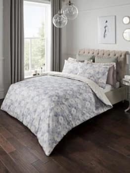 Image of Sam Faiers Elsie 100% Cotton Percale Duvet Cover Set