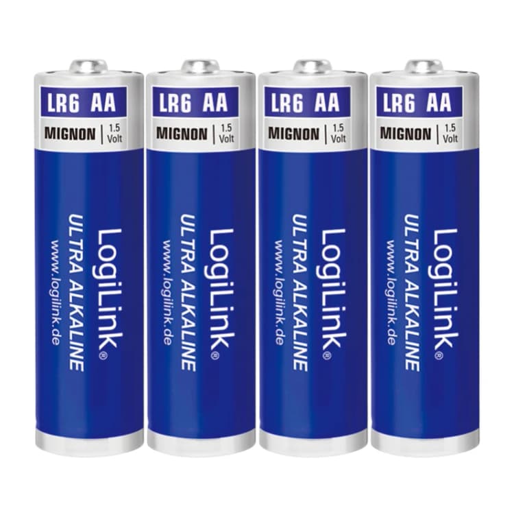 Image of LogiLink LR6B4 household battery Single-use battery AA Alkaline