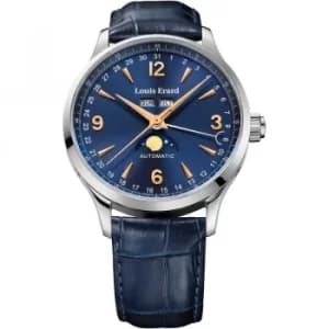 Image of Mens Louis Erard 1931 Moonphase Annual Calendar Exclusive Automatic Watch