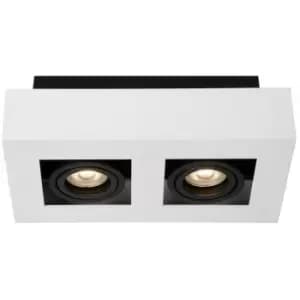 Image of Italux Casemiro - Modern Surface Mounted White, Black 2 Light , GU10