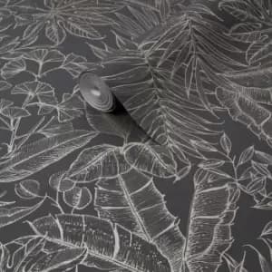 Image of Boutique Paradise Onyx Wallpaper