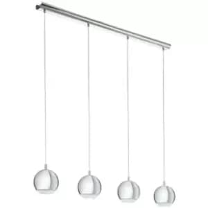 Image of Conessa - 4 Light Ceiling Pendant Bar Chrome, GU10 - Eglo