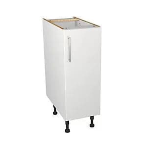 Image of Wickes Seville White Gloss Fitted Base Unit - 300 mm