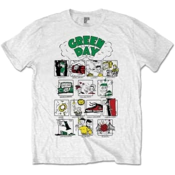 Image of Green Day - Dookie RRHOF Unisex X-Large T-Shirt - White