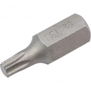 Image of Draper Expert Torx 10mm Shank Hexagon Insert Bits T30 30mm Pack of 1