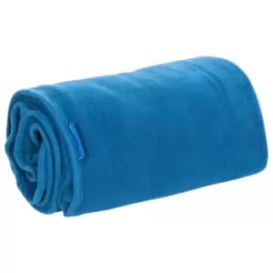 Image of Trespass Snuggles Fleece Trail Blanket - ASRTD (One Size) (Cobalt)