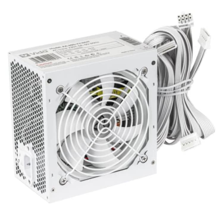 Image of VIDA VIDA AA-650-YY power supply unit 650 W 24-pin ATX ATX White AA-650-YY-WHT