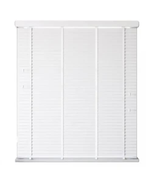 Image of NEWEDGEBLINDS Faux Wood Venetian Blind with tapes150160WFW 150160WFW