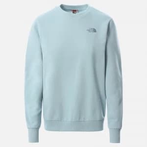 Image of The North Face Womens P.U.D Logo Crew Neck Sweatshirt - Tourmaline Blue - L