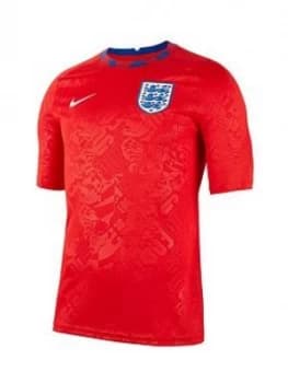 Image of Nike England Pre Match Training Top - Red, Size S, Men