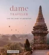 Image of dame traveler live the spirit of adventure