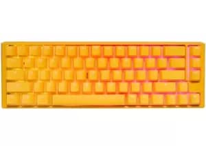 Image of Ducky One 3 SF Yellow keyboard USB German