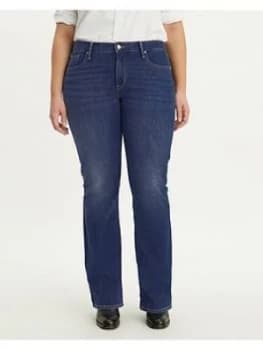 Image of Levis Plus 315 Shaping Boot Jeans - Dark Indigo