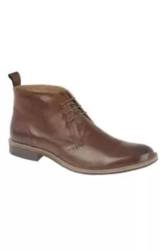 Image of Leather 3 Eye Desert Boots