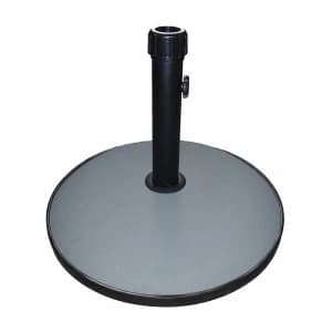 Image of Charles Bentley Round Concrete Parasol Base - 15KG