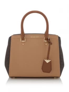 Image of Michael Kors Benning medium messenger bag Multi Coloured