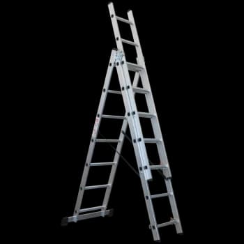 Image of Sealey 3 Way Combination Ladder 5.1m