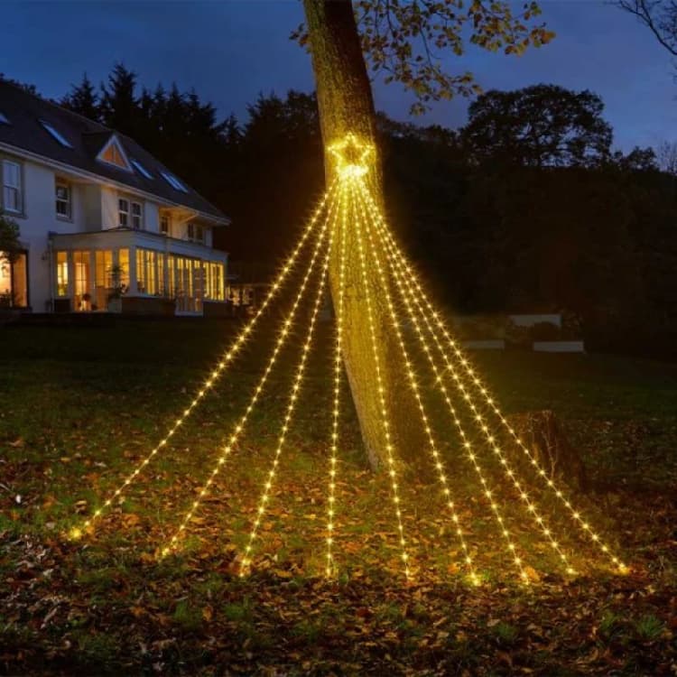 Image of Samuel Alexander 3M Shooting Christmas Star Light LED Decoration In Warm White 2506006