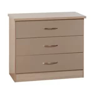 Image of Nevada Oyster 3 Chest of Drawer Oyster