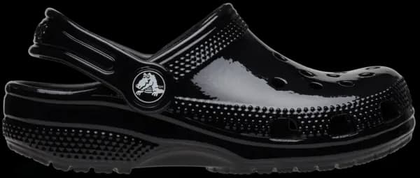 Image of Crocs Kids Classic High Shine Clogs Black C11