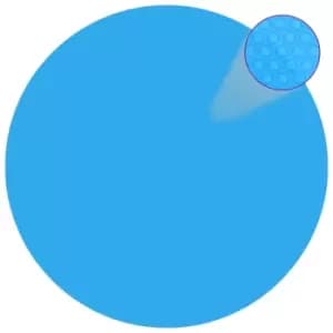 Image of Vidaxl Round Pool Cover 549cm Pe Blue