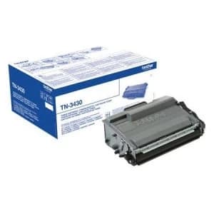 Image of Brother TN3430 Black Laser Toner Ink Cartridge