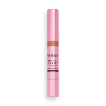 Image of Makeup Revolution Bright Light Highlighter 3ml (Various Shades) - Deep Bronze