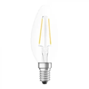Image of Osram 25W E14 SES LED Filament Candle Light Bulb - Warm White