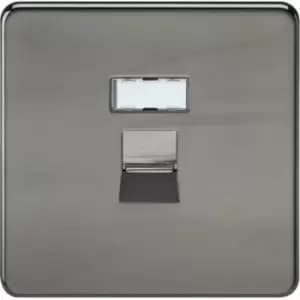 Image of MLA Knightsbridge RJ45 Network Outlet Black Nickel - SFRJ45BN