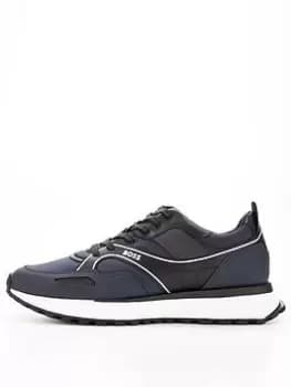 Image of BOSS Jonah Runner Trainers - Blue Size 10, Men