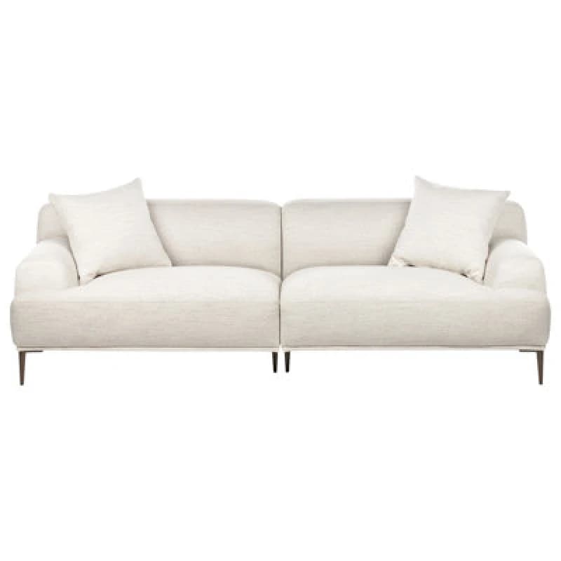 Image of Beliani Sofa 3 Seater Matila Fabric Light Beige