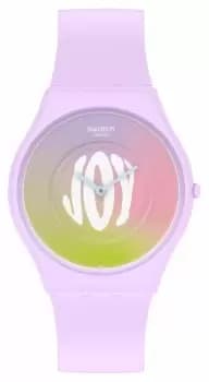 Image of Swatch SS09V101 Skin Classic TIME FOR JOY Bioceramic Watch