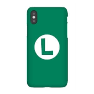 Image of Nintendo Super Mario Luigi Logo Phone Case - iPhone X - Snap Case - Gloss