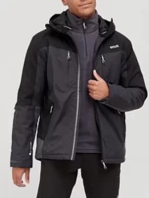 Image of Regatta Highton Stretch Padded Jacket, Grey, Size 3XL, Men