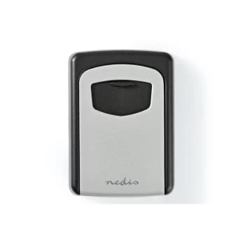Image of Nedis Key Safe with Combination Code Lock Inner Dimensions 30x65x90mm - Silver