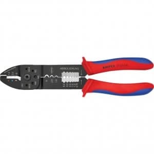 Image of Crimping Pliers Black Lacquered Multi-component Grip 240MM