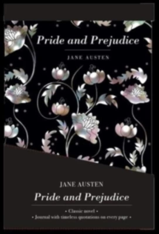 Image of pride and prejudice lined journal and novel 9781914602368
