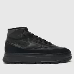 Image of Reebok Black Club C Geo Mid Trainers
