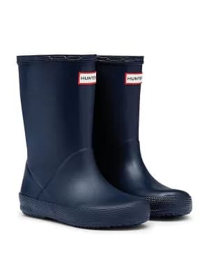 Image of Hunter Kids First Classic Wellington Boots - Navy - UK 4 Baby