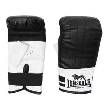 Image of Lonsdale Contender Bag Mitts - Black