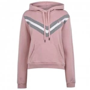 Image of Jack Wills Raye Crop Hoodie - Pink