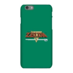 Image of Nintendo The Legend Of Zelda Retro Logo Phone Case - iPhone 6S - Snap Case - Gloss