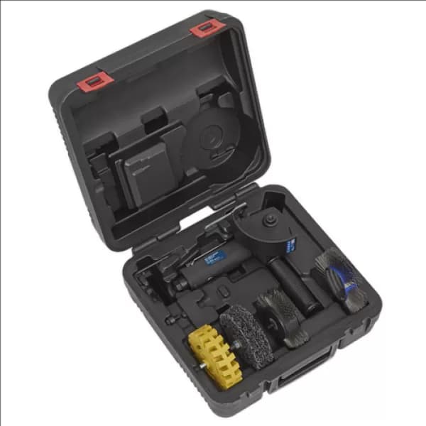 Image of Genuine SEALEY SA695 Smart Eraser Air Tool Kit 4pc