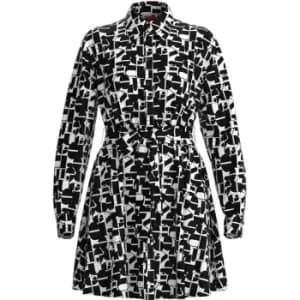 Image of Hugo Kenisha Printed Dress - Multi