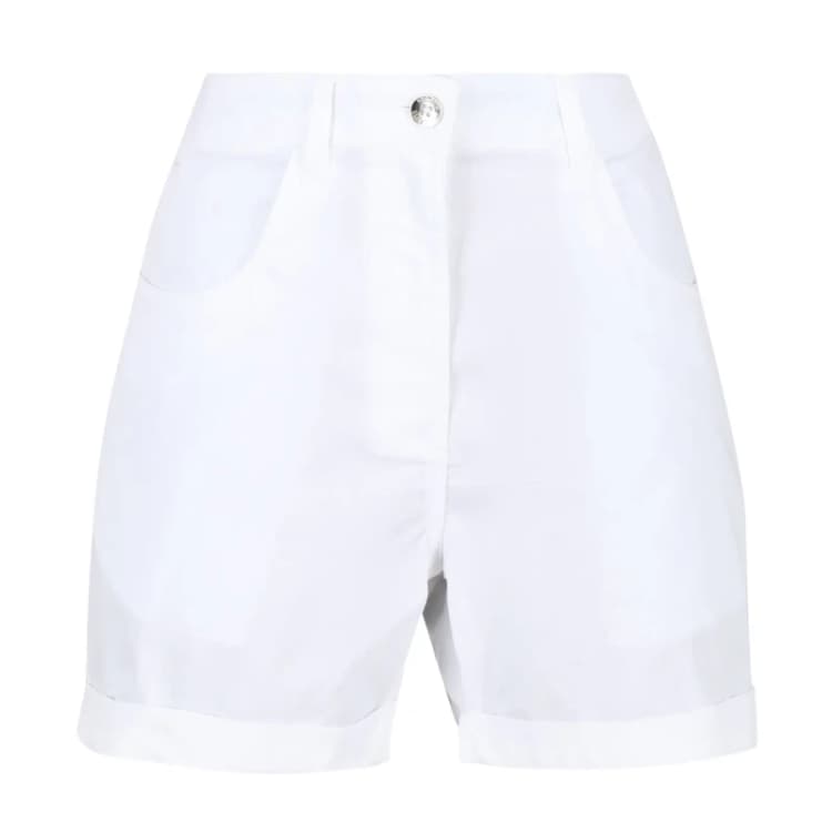 Image of Regatta Pemma Shorts - White White 16